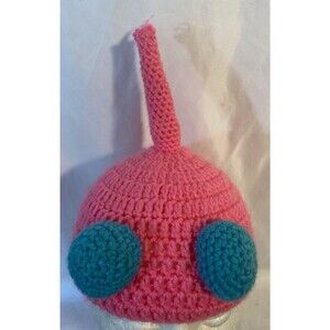 Handmade Crocheted narwhal beanie Hat festival whimsical ocean Whale Tale Hat